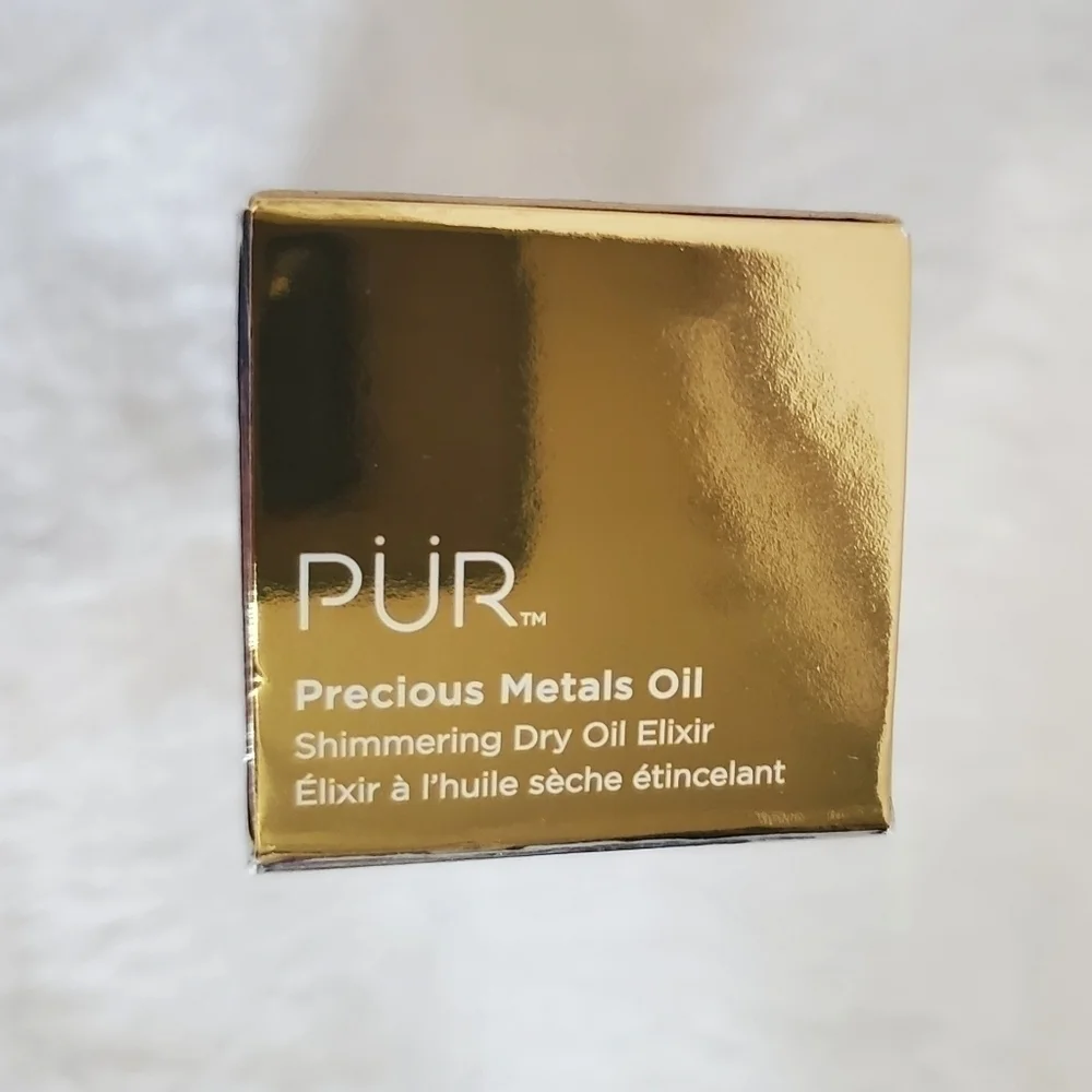 PUR Precious Metals Oil Shimmering Dry Oil Elixir NIB
